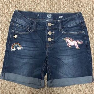 Girls Jean Shorts